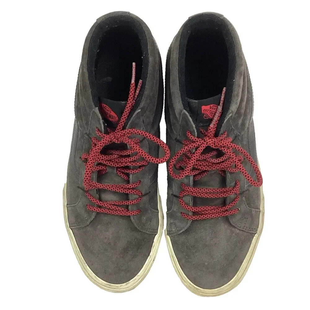 Vans Scotchgard Protector 3M Mid -Men's Sz 11 -Gray Suede -Skate Shoes - 721277